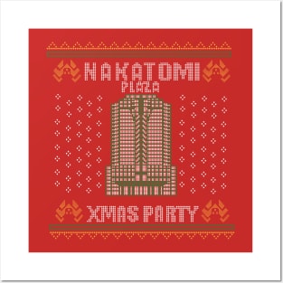 Nakatomi Ugly Xmas Sweater Posters and Art